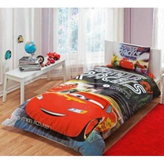 Детское постельное белье Tac ранфорс Disney Cars Formula