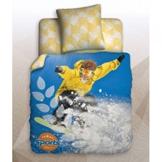 Полуторный подростковый комплект «Snowboarding»