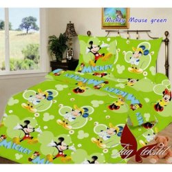 Детское постельное бельё TAG Mickey Mouse green