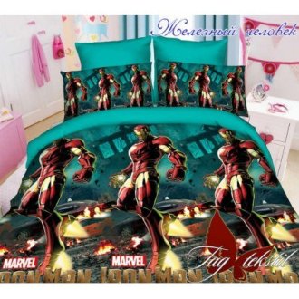 Детское постельное бельё Железный человек TAG