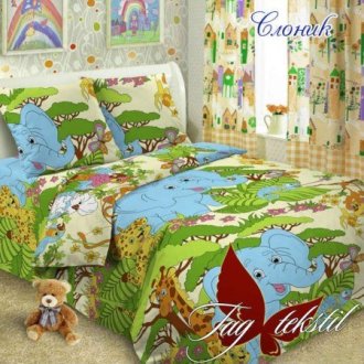Детское постельное бельё Слоник TAG