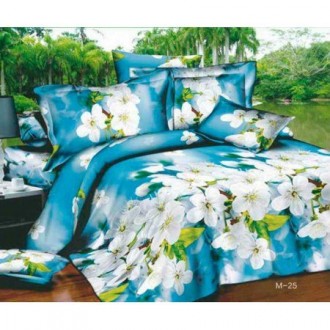 Постельное белье 3D «Вишневый цвет» Постельное белье 3D «Вишневый цвет»