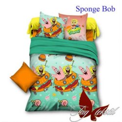 Детское постельное бельё Sponge Bob TAG