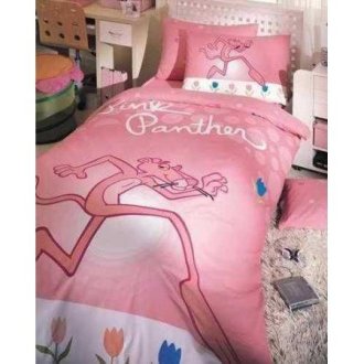 Детское постельное белье TAC ранфорс Pantera Pink Детское постельное белье TAC ранфорс Pantera Pink