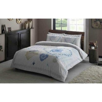 Постельное бельё Tac ранфорс Alice Mavi евро