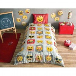Детское постельное белье Tac ранфорс Emoji