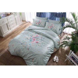 Постельное белье Tac сатин Digital Misty mint Постельное белье Tac сатин Digital Misty mint