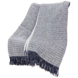 Шерстяной плед Vladi Неаполь серый Шерстяной плед Vladi Неаполь серый