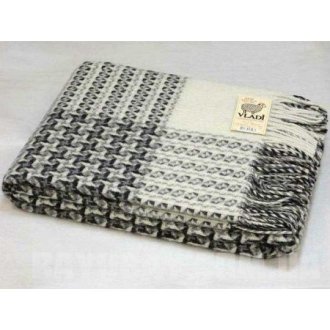 Плед шерстяной Vladi Cappuccino Gray