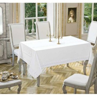 Скатерть Joie Collection White