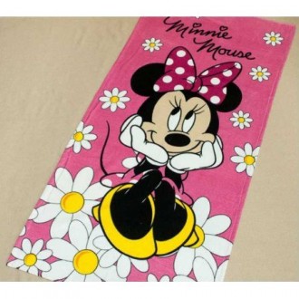 Детское пляжное полотенце Minnie Mouse Детское пляжное полотенце Minnie Mouse