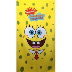 Детское пляжное полотенце Sponge Bob