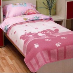 Детское одеяло Vladi Умка розовое