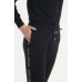 Женская домашняя одежда - водолазка + брюки Yoors Star Y2019AW0121 чёрная