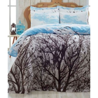 Пике-покрывало Peace mavi