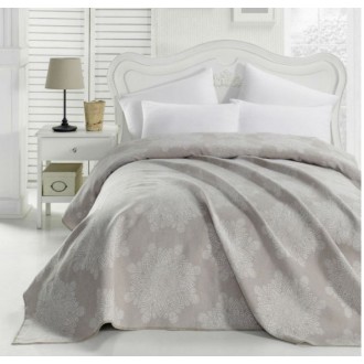 Жаккардовое покрывало Eponj Home Kristal kahve 200*230 Жаккардовое покрывало Eponj Home Kristal kahve 200*230