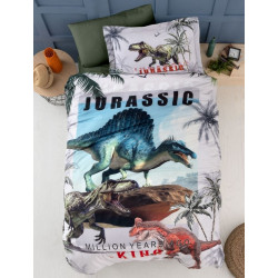 Детское постельное белье First Choice ранфорс Digital Exclusive Jurassic