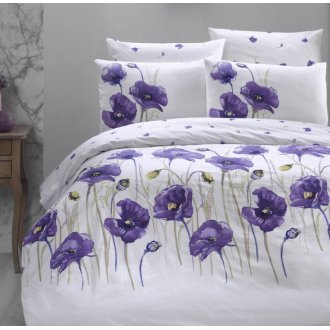 Постельное бельё First Choice (Турция) ранфорс Bozca Lila Постельное бельё First Choice (Турция) ранфорс Bozca Lila