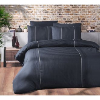 Постельное белье First Choice Ranforce Dark Deluxe Elegant Denim (Турция) евро