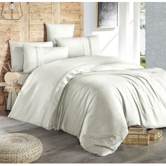 Постельное бельё First Choice ранфорс Deluxe Gala Krem евро