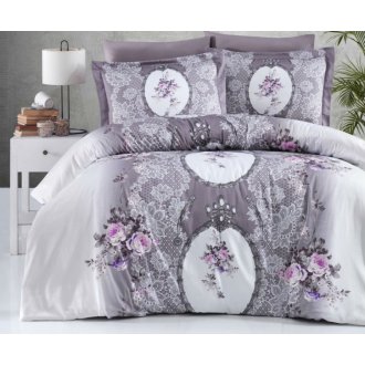 Постельное бельё First Choice сатин Poema Leylak