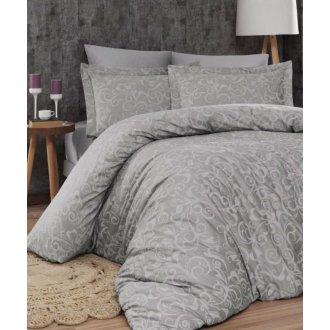 Постельное бельё First Choice сатин Sweta Gri серое Постельное бельё First Choice сатин Sweta Gri серое