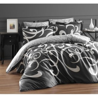 Постельное белье First Choice Satin Cotton Ruya Anhtracite