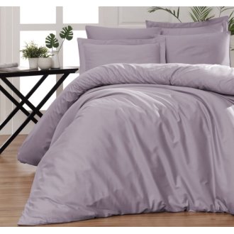 Однотонное постельное белье First Choice Satin Cotton Snazzy Lavender