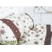 Фланелевое постельное белье Novita 40-0996 Brown