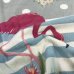 Фланелевое постельное белье Фламинго