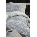 Фланелевое постельное белье First Choice Larnell Grey евро