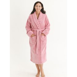 Женский махровый халат Irya Waves pembe розовый L/XL