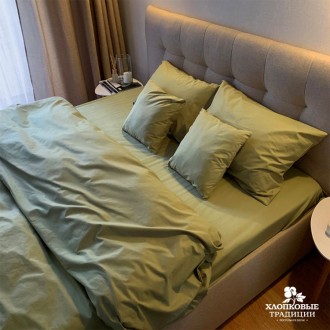 Однотонное постельное белье Хлопковые Традиции (Украина) поплин PF072
