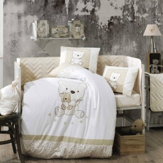 Детское постельное белье Hobby Bonita бежевий