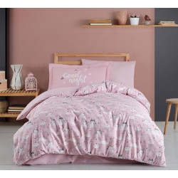 Детское постельное белье Hobby Poplin Daisi розовое