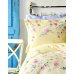 Постельное бельё евро Karaca Home Lupines sari