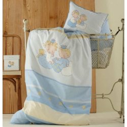 Постельное в кроватку для новорожденных Karaca Home Mini Mavi
