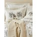 Постельное бельё с покрывалом Karaca Home Ginza kahve