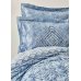 Постельное бельё с покрывалом Karaca Home Lanika mavi