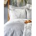Постельное бельё Karaca Home + плед + покрывало Kaori gri