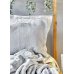 Постельное бельё Karaca Home + плед + покрывало Kaori gri
