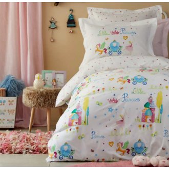 Детское постельное белье Karaca Home ранфорс Perry pudra