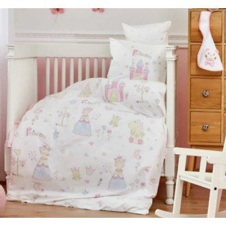 Постельное в кроватку для новорожденных Karaca Home Princes