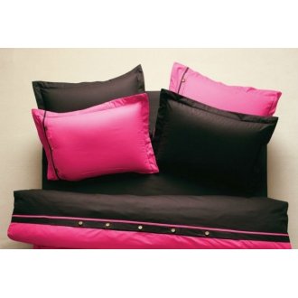 Постельное бельё Karaca Home ранфорс Solid Fuksiya