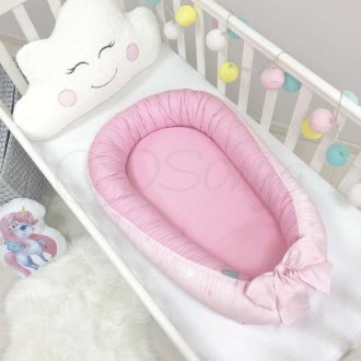 Кокон Baby Design Звезды на розовом