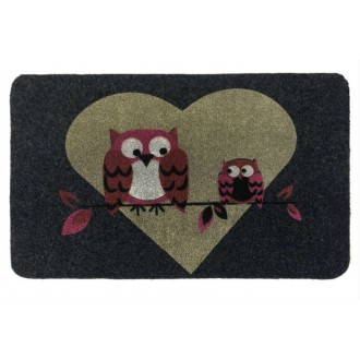 Коврик придверный 40*60 Megan Gri Baykus Kalpli