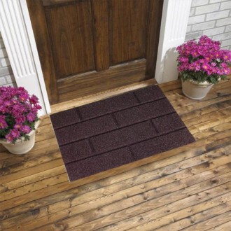 Коврик придверный IzziHome 40*60 Masonry brown