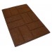 Коврик придверный IzziHome 50х75 Torn Brick brown