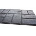 Коврик придверный IzziHome 50х75 Torn Brick графит