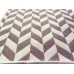 Коврик универсальный SOLO 60*90 KREM PEMBE ZIGZAG